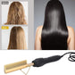 2 in 1 Heating Hair Straightener Comb, Electric Hair Curler, Multi-Functional Curling Iron