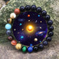 Universe Solar System Bracelet Natural Stone